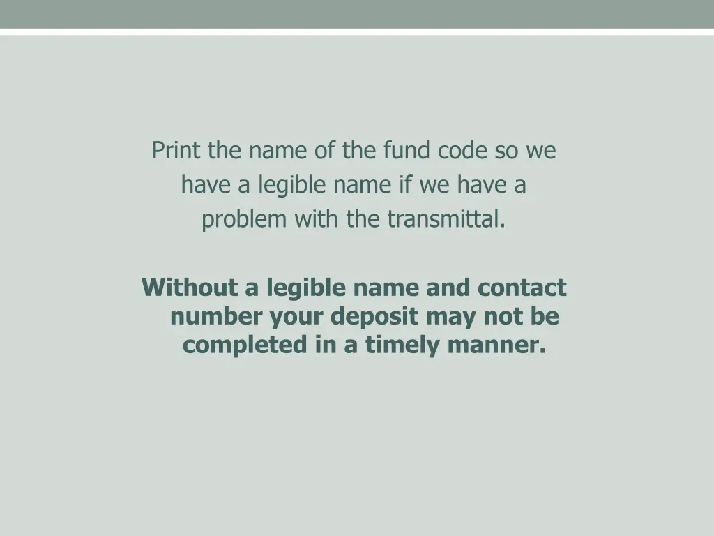 print the name of the fund code so we have