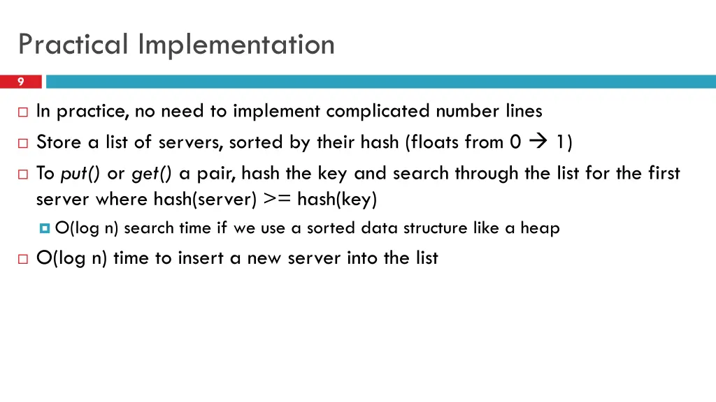 practical implementation