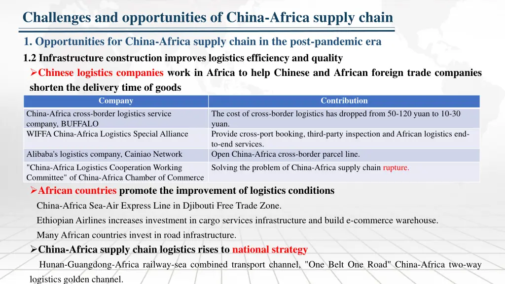 challenges and opportunities of china africa 1