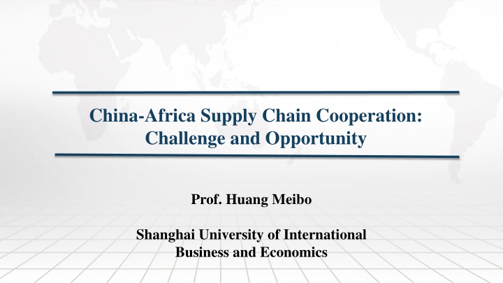 china africa supply chain cooperation challenge