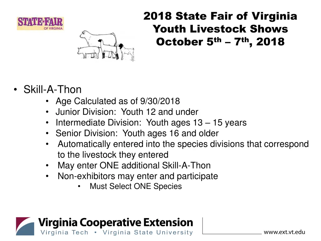 2018 state fair of virginia youth livestock shows 5