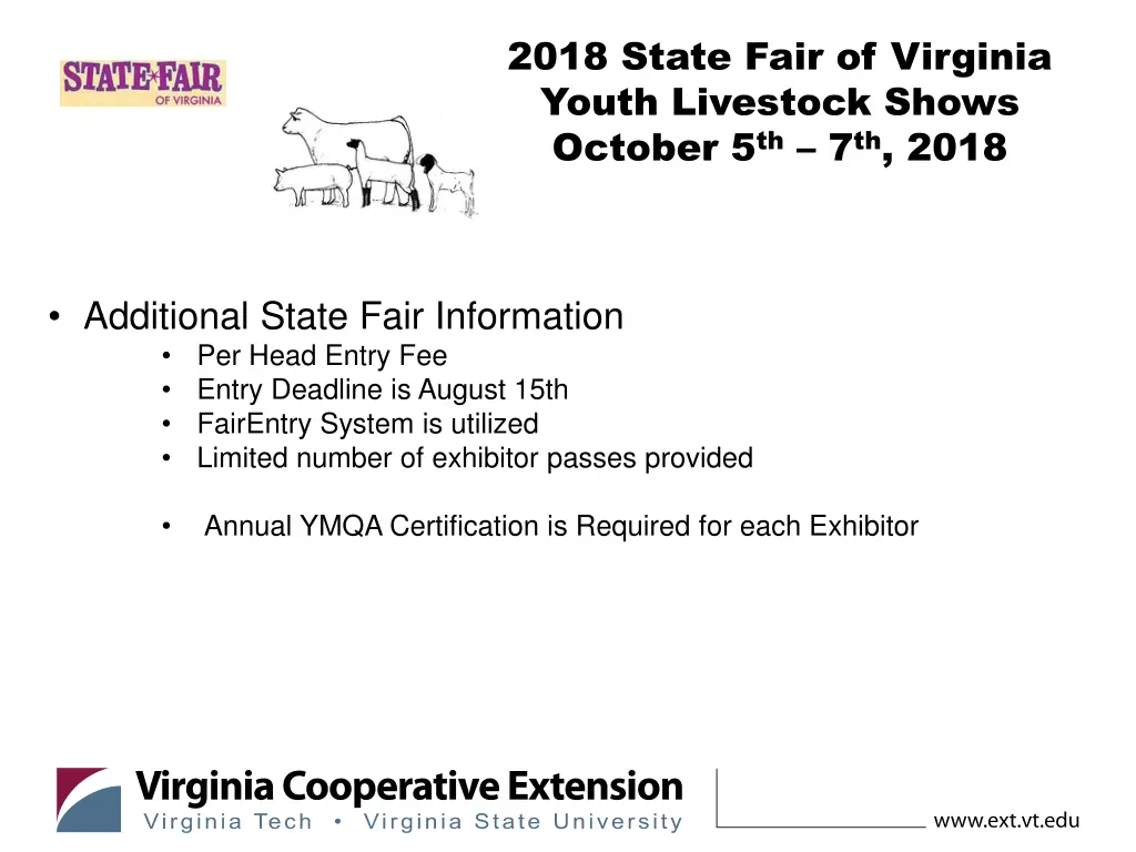 2018 state fair of virginia youth livestock shows 7