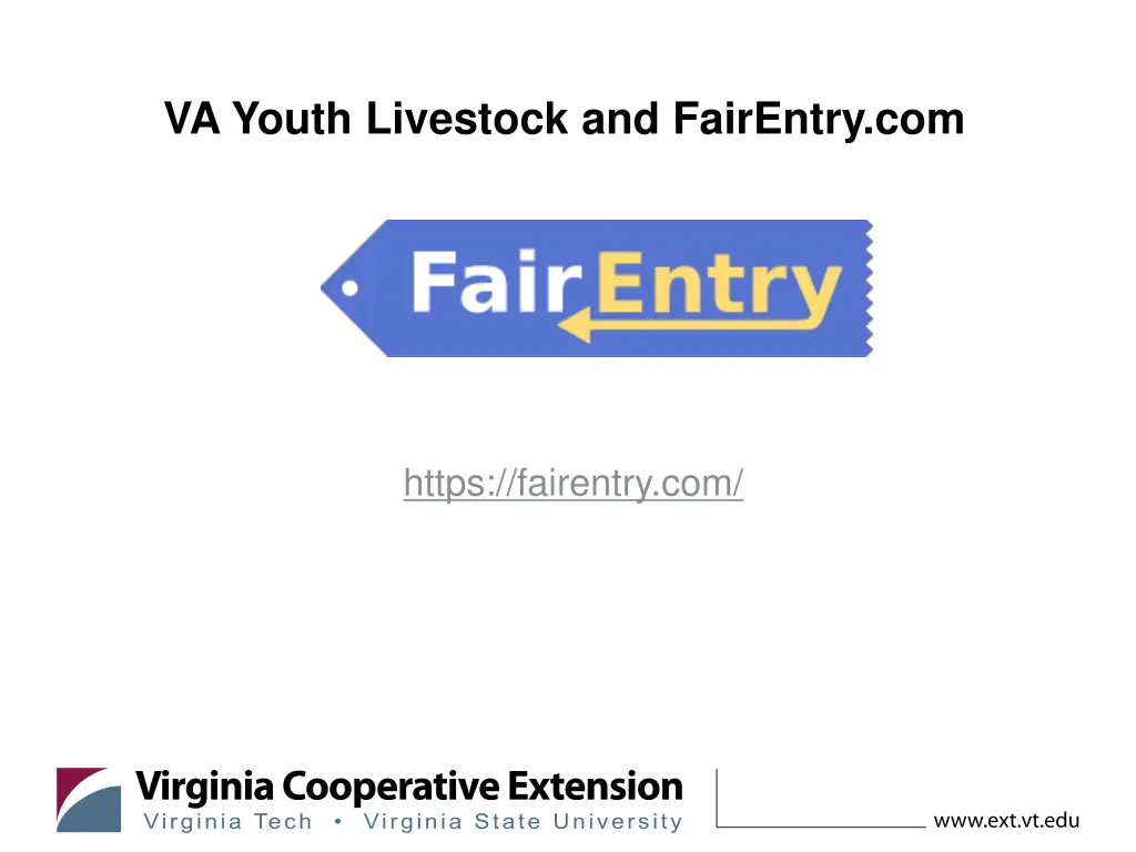 va youth livestock and fairentry com 2