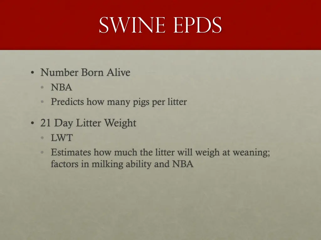 swine epds 1