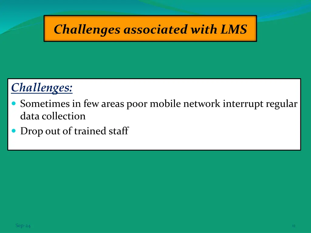 challenges associated with lms