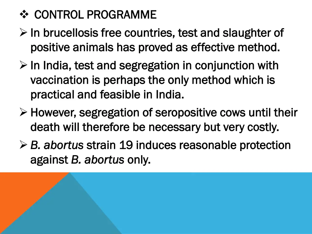 control programme control programme