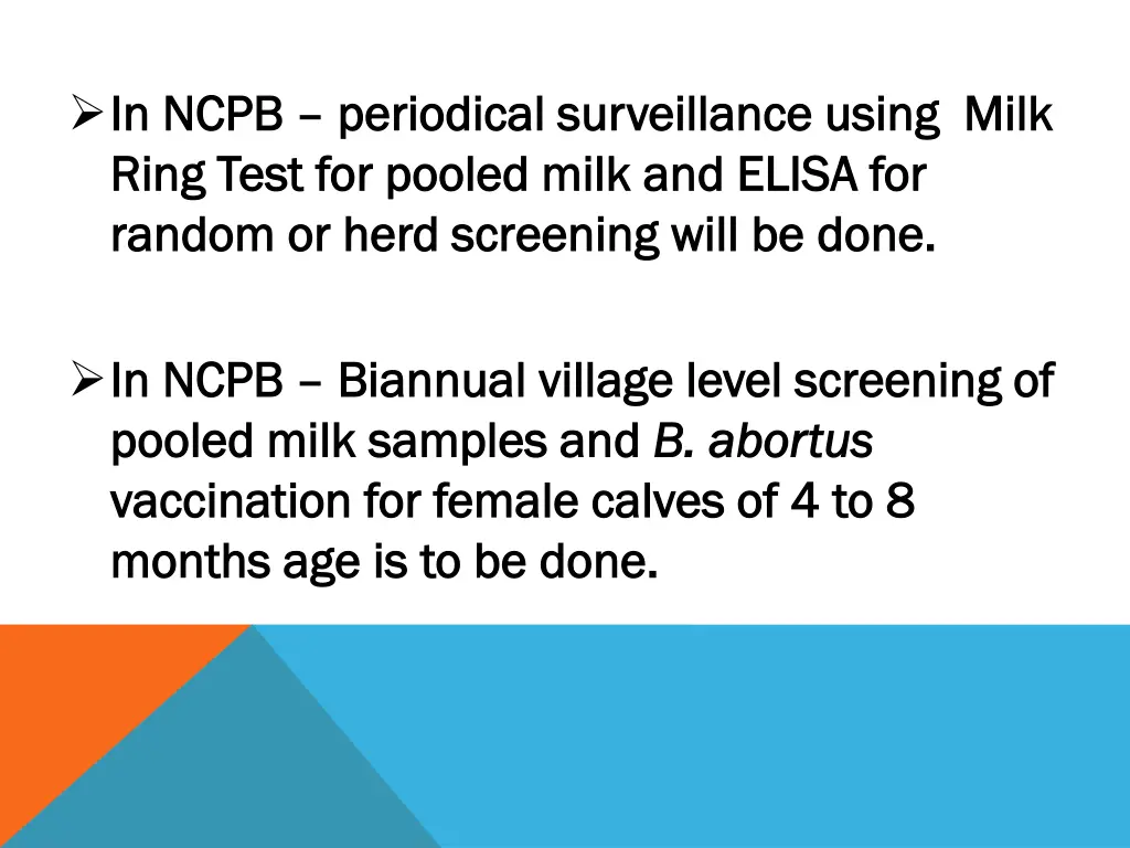 in ncpb in ncpb periodical surveillance using