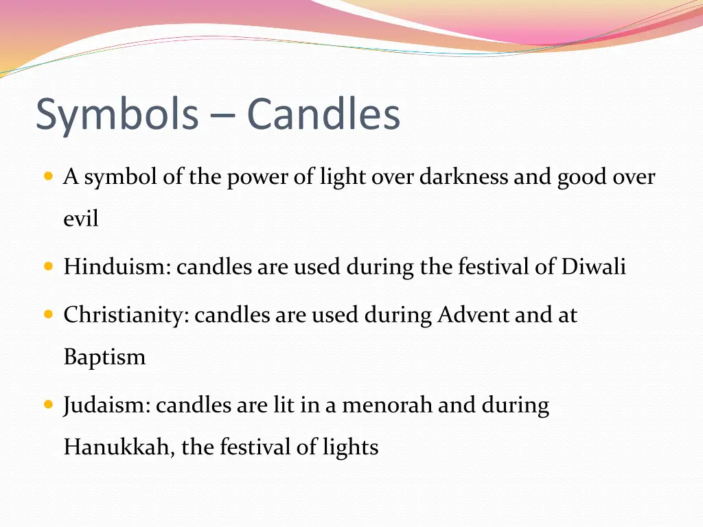 symbols candles