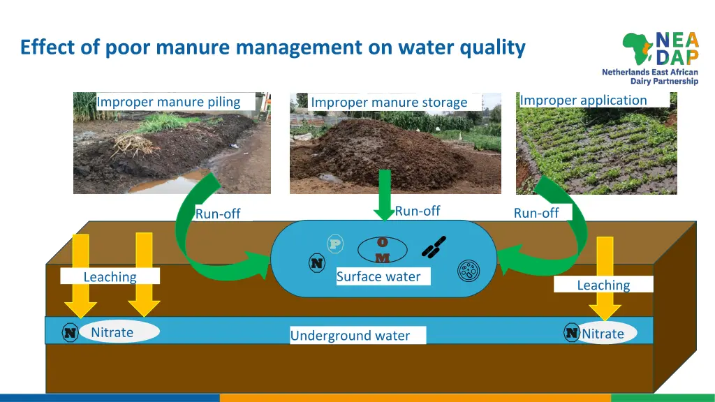 effect of poor manure management on water quality