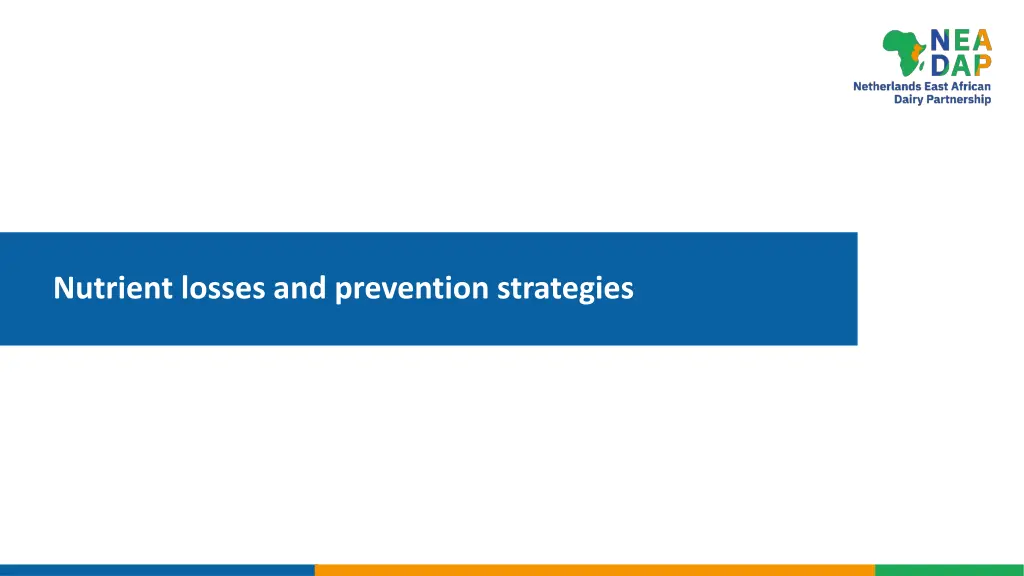 nutrient losses and prevention strategies