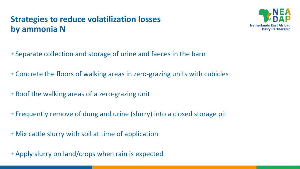 strategies to reduce volatilization losses