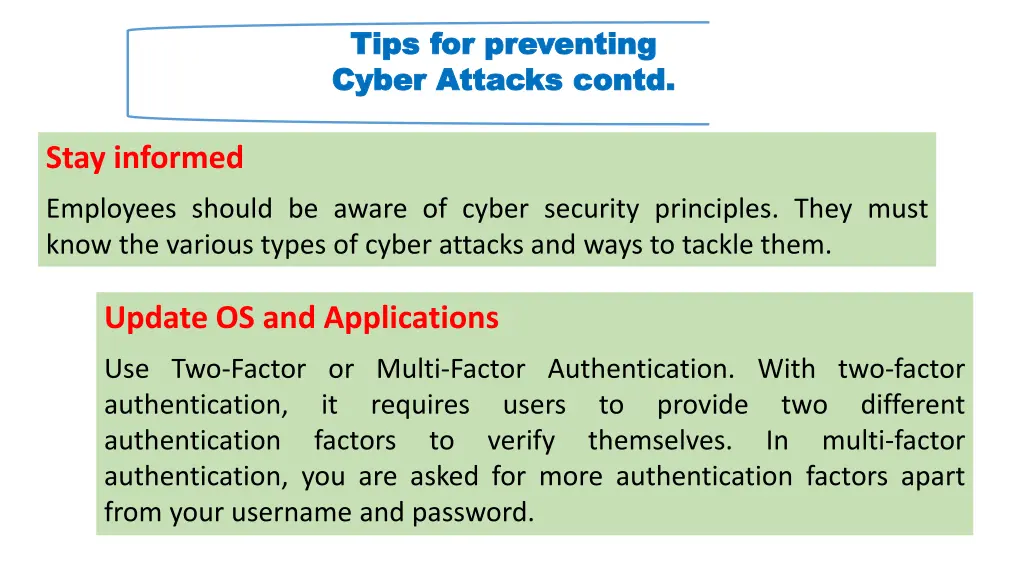 tips for preventing tips for preventing cyber 4