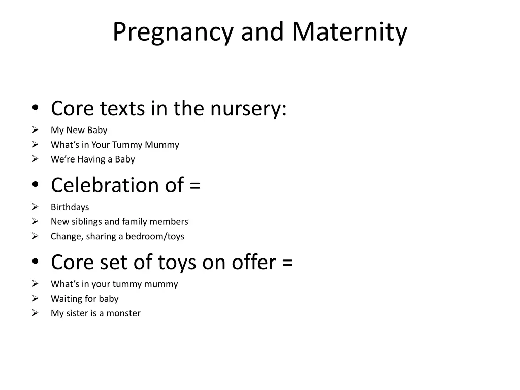 pregnancy and maternity 1