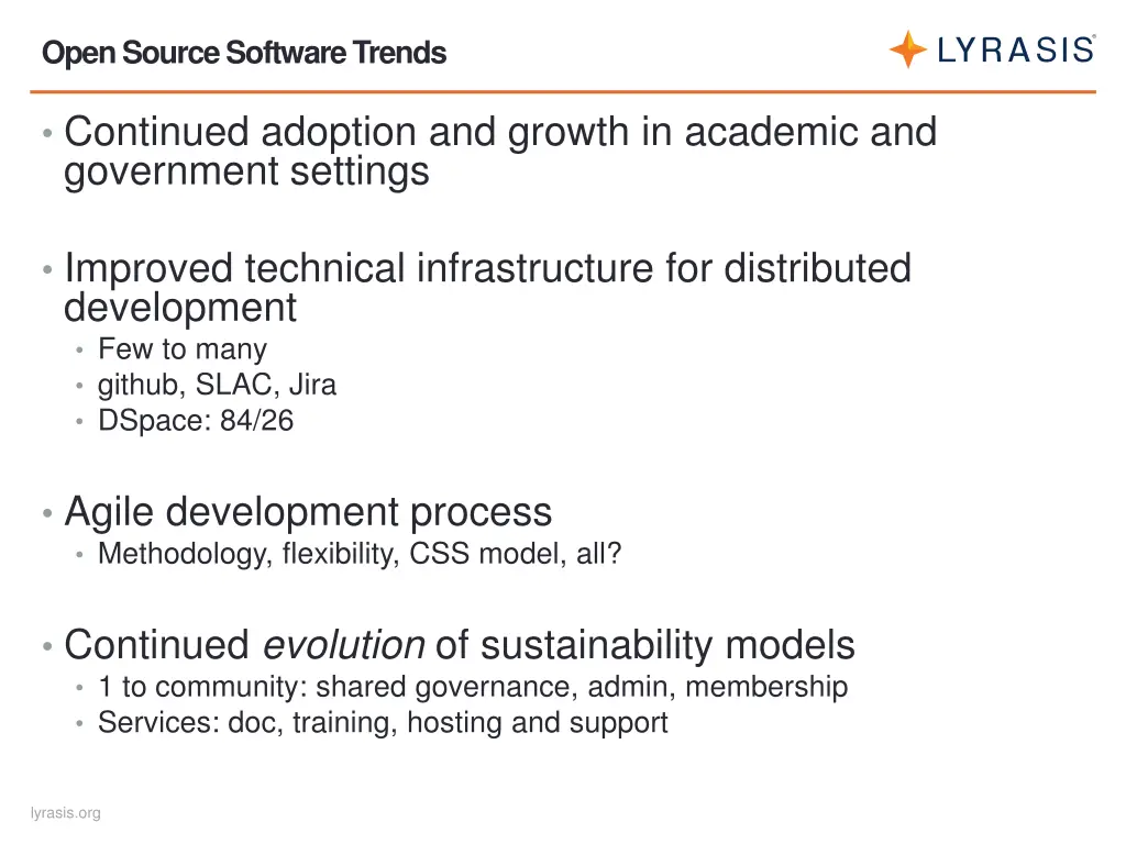 open source software trends