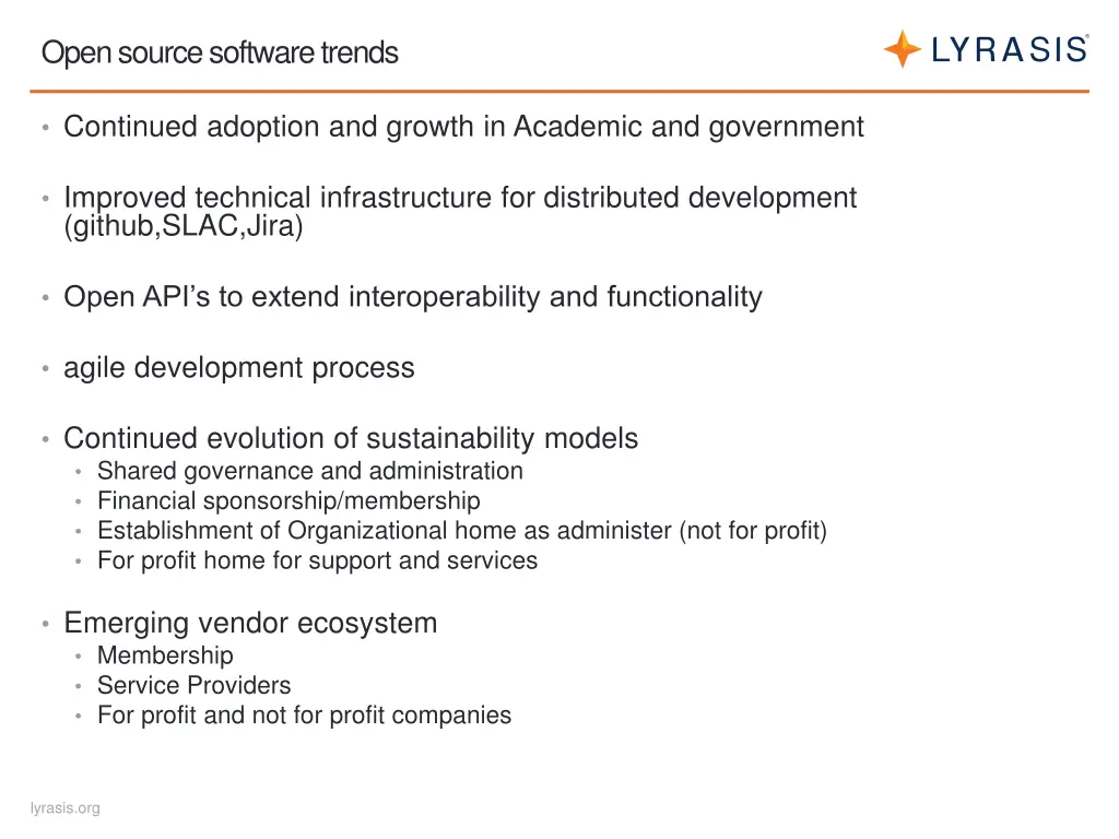 open source software trends