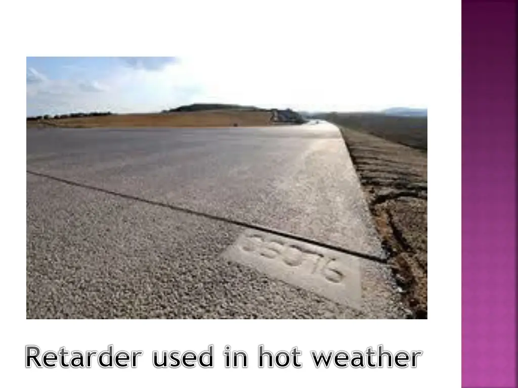 retarder used in hot weather