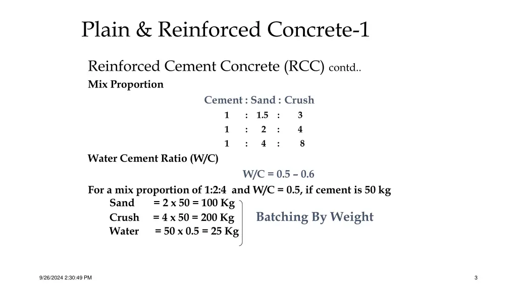 plain reinforced concrete 1