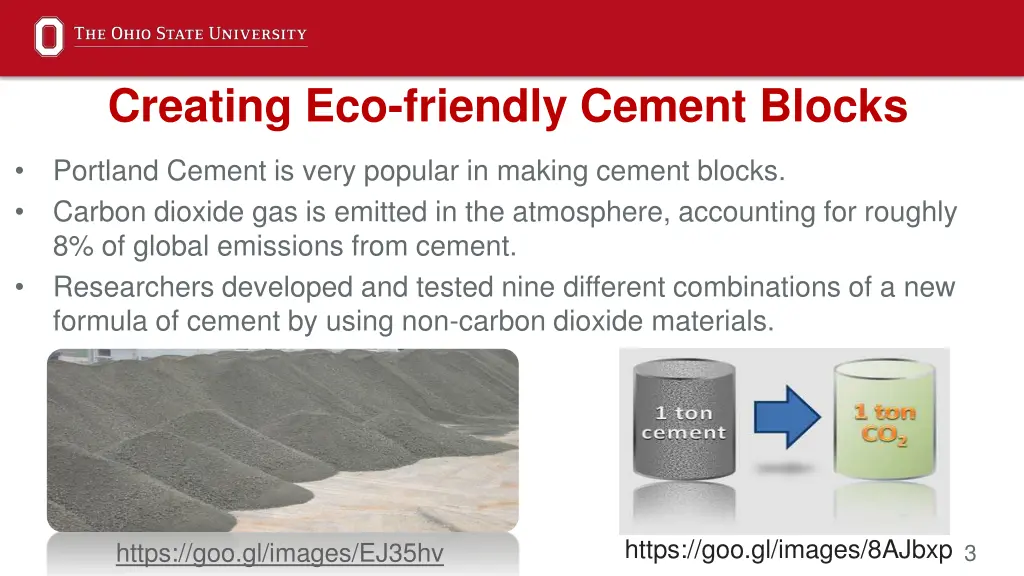 creating eco friendly cement blocks