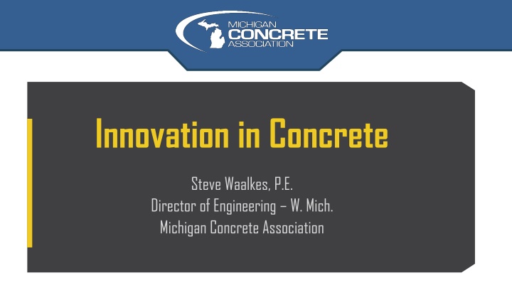 innovation in concrete