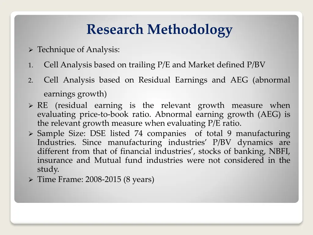 research methodology