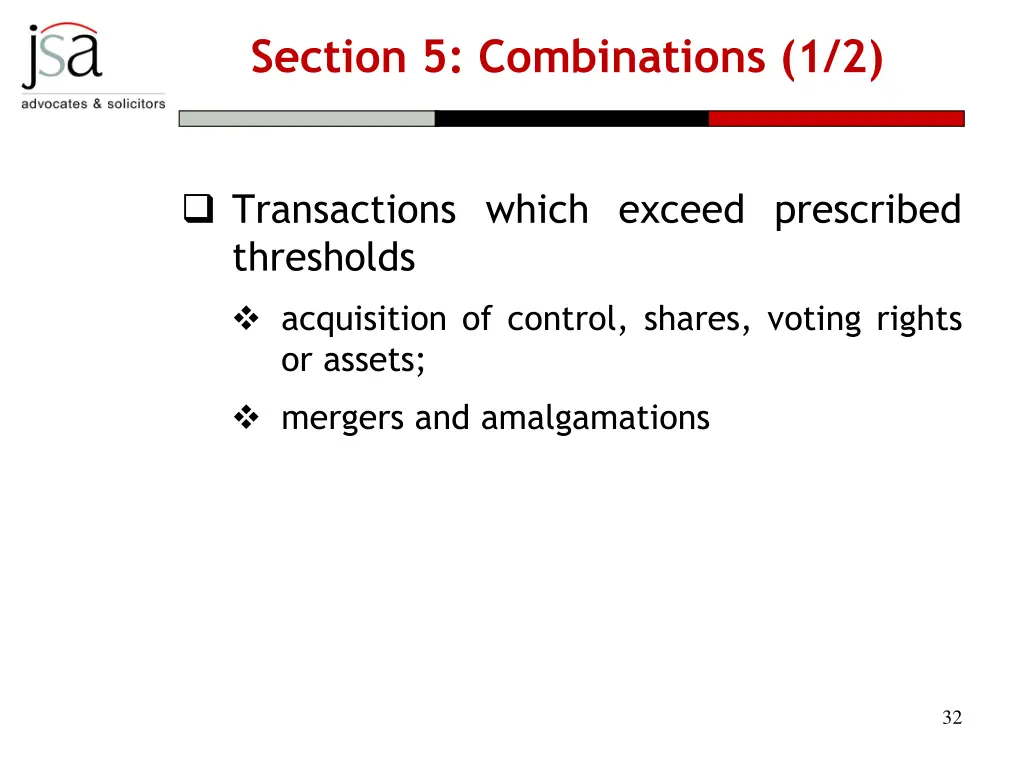 section 5 combinations 1 2