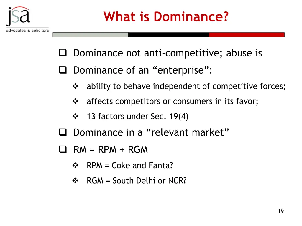 what is dominance