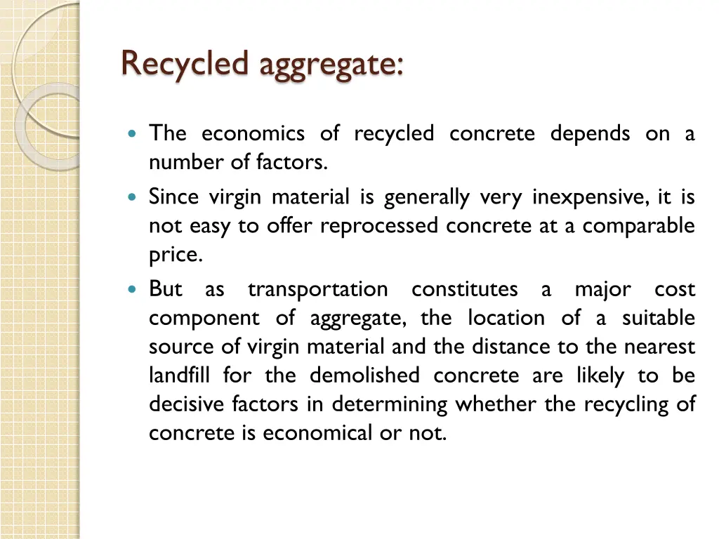 recycled aggregate 1