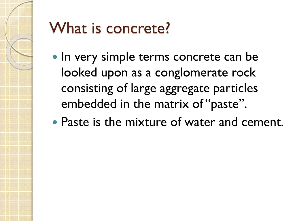 what is concrete