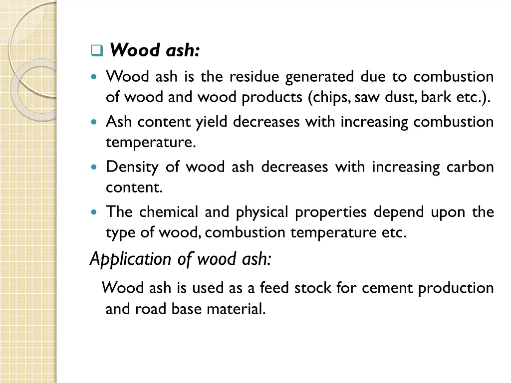 wood ash wood ash is the residue generated