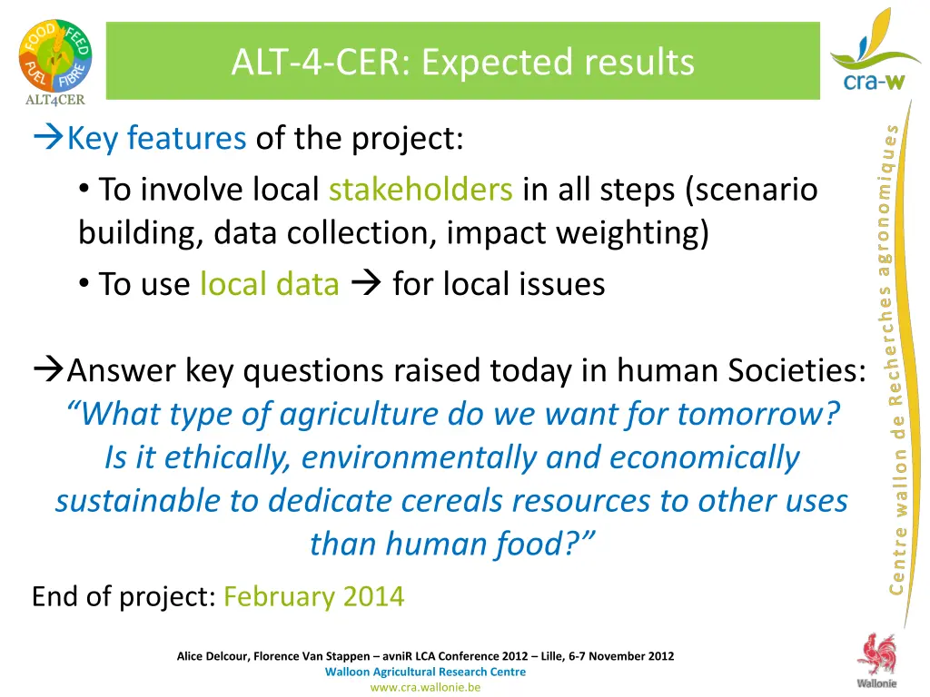 alt 4 cer expected results