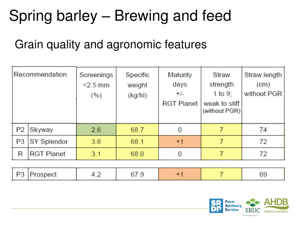 spring barley brewing and feed 1