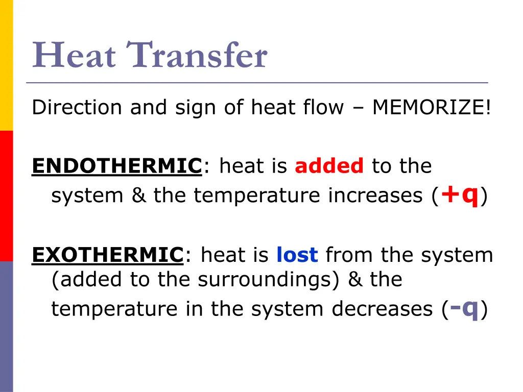 heat transfer