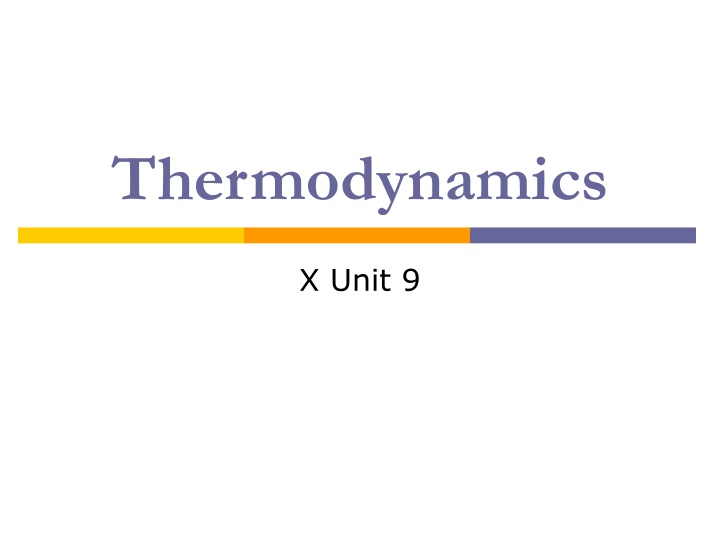 thermodynamics