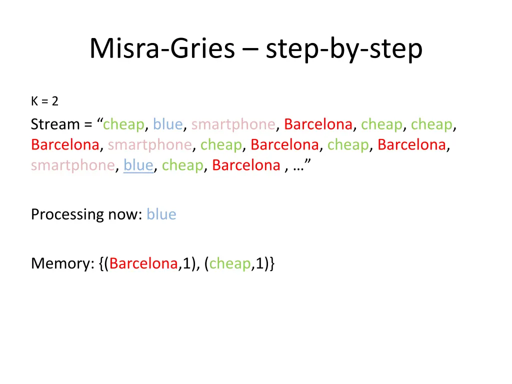 misra gries step by step 13