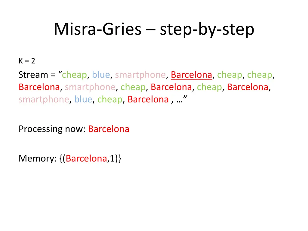 misra gries step by step 3