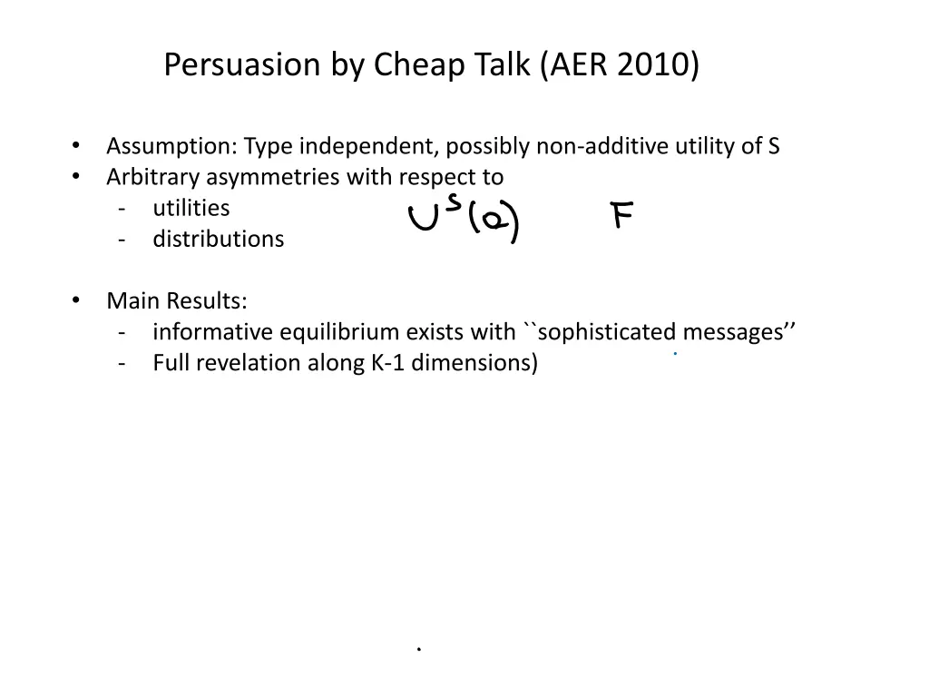 persuasion by cheap talk aer 2010