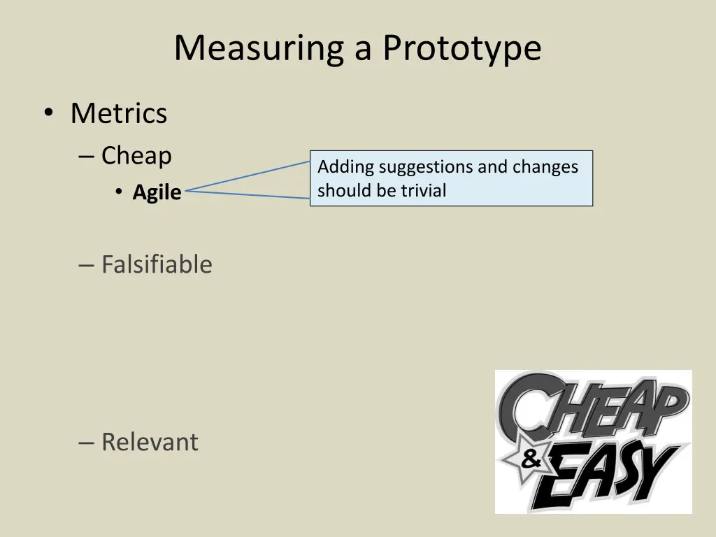 measuring a prototype 2