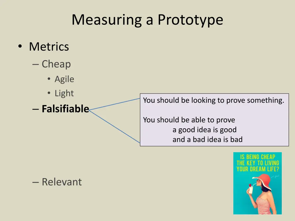 measuring a prototype 4