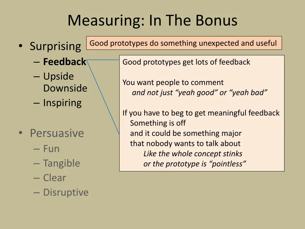 measuring in the bonus 1