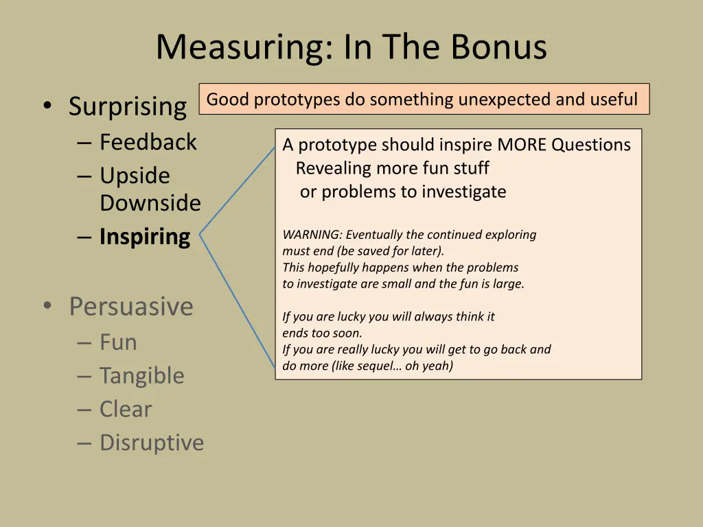 measuring in the bonus 3