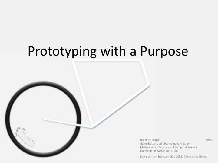 prototyping with a purpose