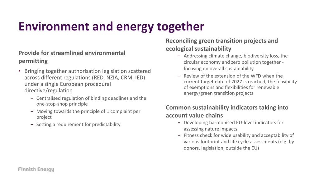 environment and energy together