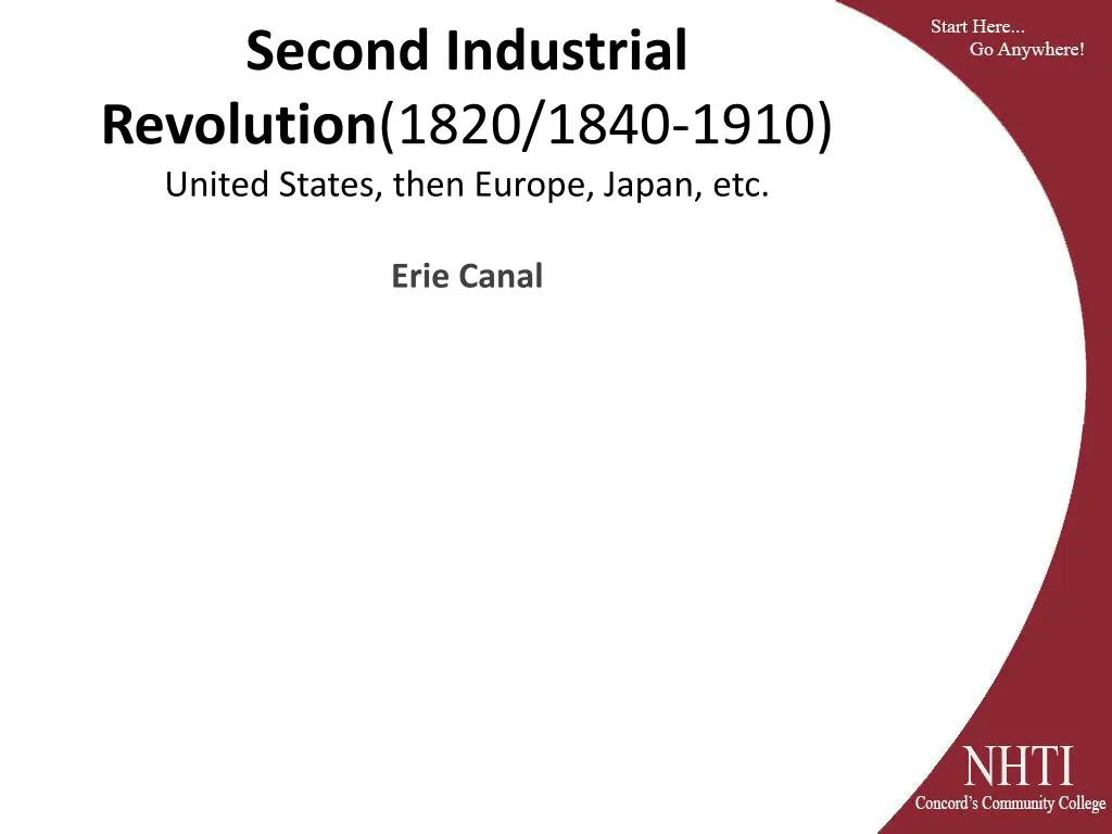 second industrial revolution 1820 1840 1910 1