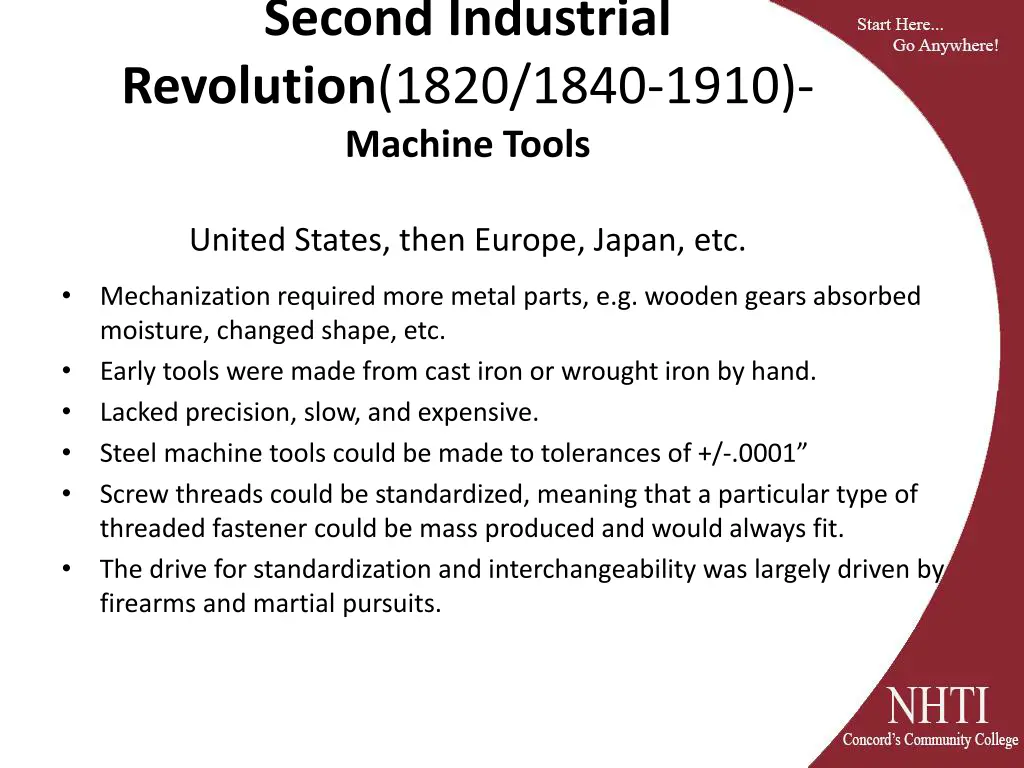 second industrial revolution 1820 1840 1910 3