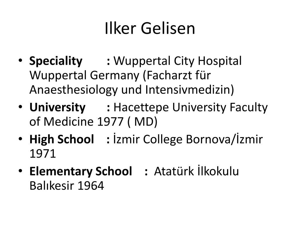 ilker gelisen