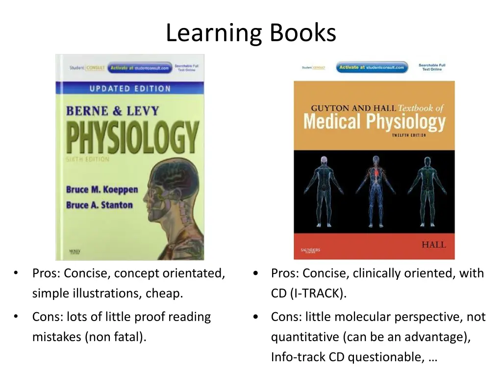 learning books