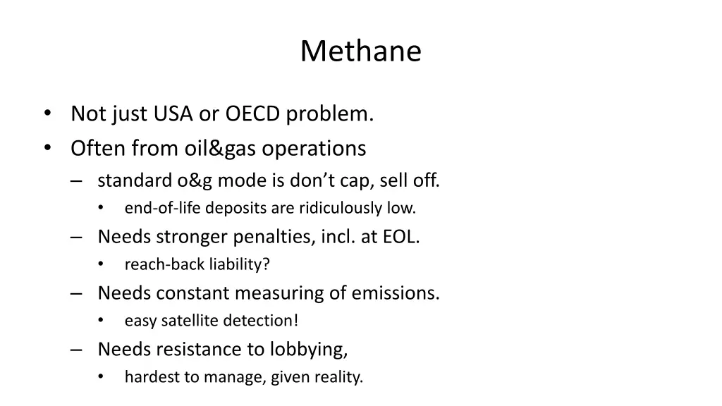 methane