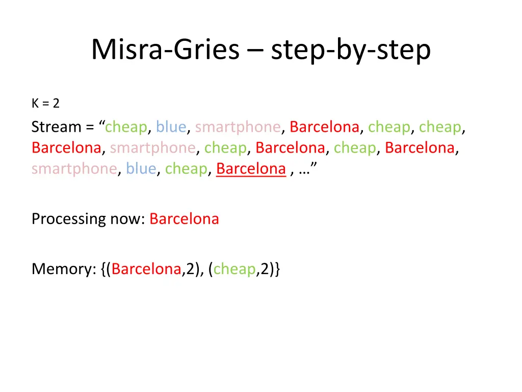 misra gries step by step 15