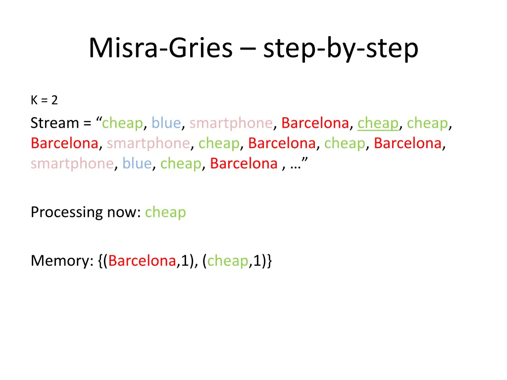 misra gries step by step 4