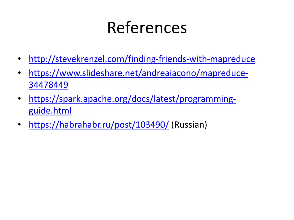 references